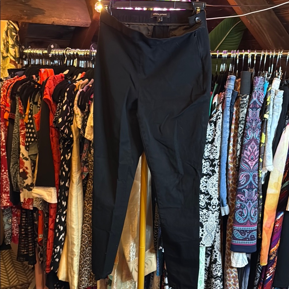 Banana Republic Black Dress Pants Classic Style
